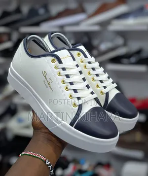 Santoni Sneakers za Ngozi za Kawaida (Size 40-45)