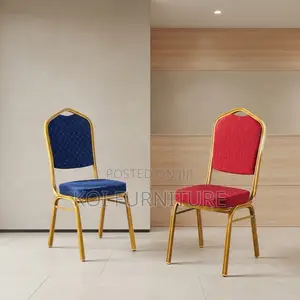 Viti vya Mikutano vya Ofisi vya Kitambaa - Bluu