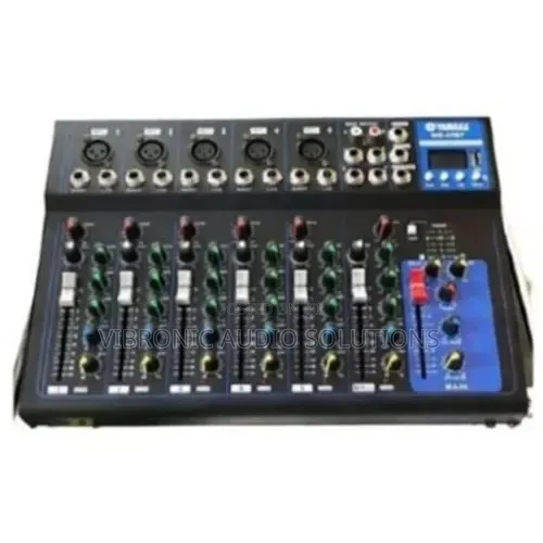 7 Channel Mixer with Bluetooth, USB, Effects, Phantom Power - 1
