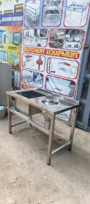 DMK Sink ya Sluice ya Hospitali ya Stainless Steel