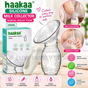 Silicone Manual Breast Pump & Milk Collector