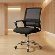 Clerical Mid Backrest Black Office Chair - 3