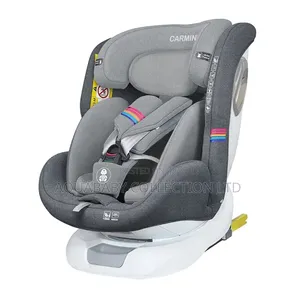 CarMind 360° Rotating ISOFIX Baby Car Seat 0-36kg - Grey