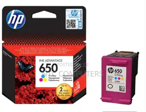 HP 650 Tri-Colour Original Ink Cartridge (CZ102AE)