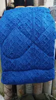 Fleece Duvet Throw - Royal Blue - 2