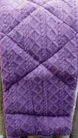 Fleece Duvet Throw - Royal Blue - 3
