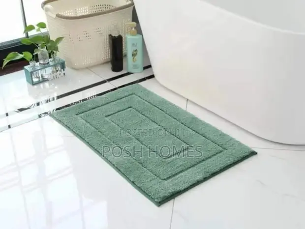 Flocking Bathroom Doormat - 50x80cm - 1
