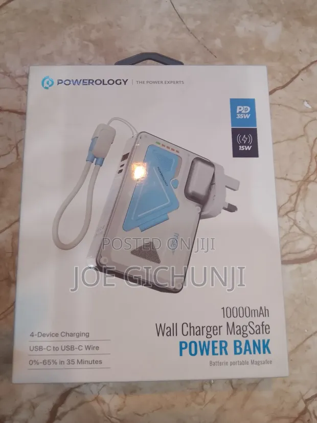 Powerology 10000mAh MagSafe Power Bank (35W PD) - 1