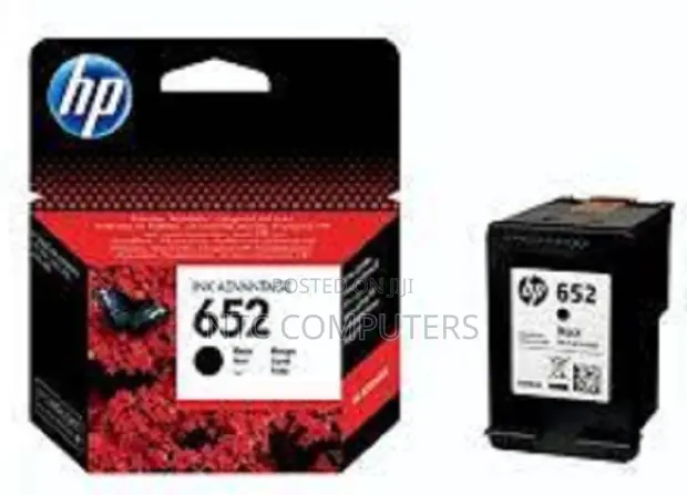 HP 652 Black Original Ink Advantage Cartridge (F6V25AE) - 1