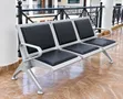 Modern 3-Seater Airport Waiting Bench - 2