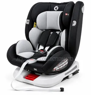 Mamakids 360° Rotating ISOFIX Baby Car Seat 0-36kg - Black & Grey