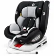 Mamakids 360° Rotating ISOFIX Baby Car Seat 0-36kg - Black & Grey - 1