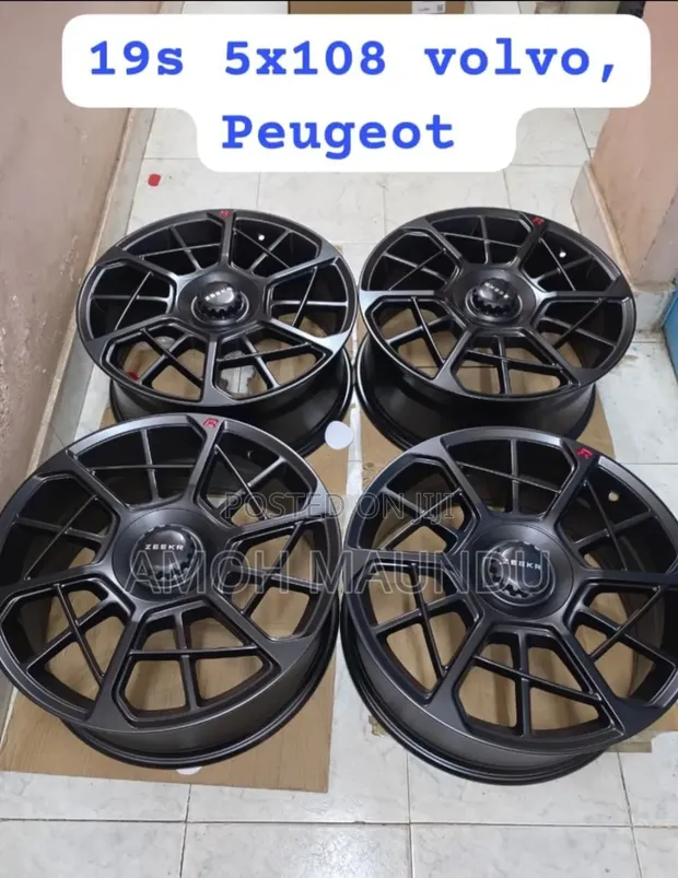 Volvo & Peugeot 19-Inch Rims (Used) - 1