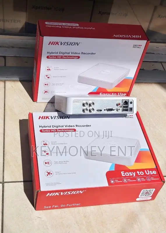 Hikvision Hybrid DVR with 2-Way Audio (4 Cameras) - 1