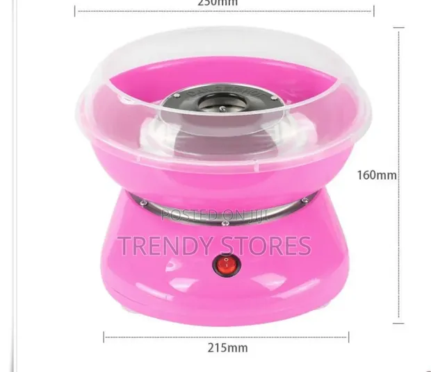 Brand New Mini Candy Floss Maker - Pink - 1