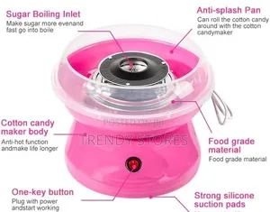 Brand New Electric Candy Floss Machine (Pink)