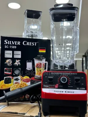 Silver Crest Commercial 2-in-1 Blender