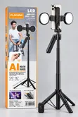 PLOKAMA AI Selfie Stick Tripod na Dual LED Lights - 1