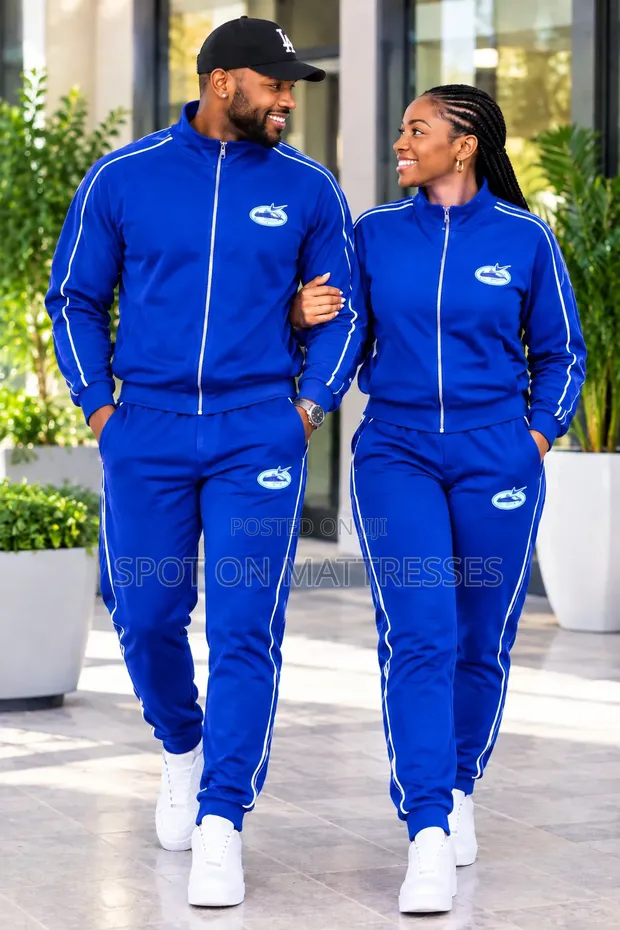 Designer Tracksuits for Couples - Sizes L-3XL - 1