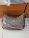 Chain Sling Bag - Ngozi Halisi ya Rangi Nyingi - 2