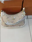 Chain Sling Bag - Ngozi Halisi ya Rangi Nyingi - 3
