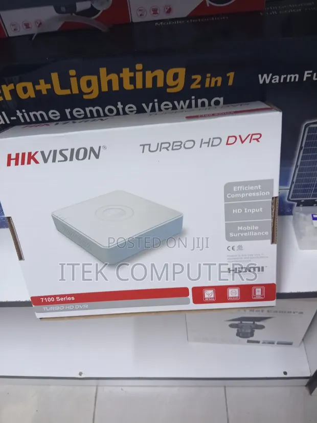 Hikvision 8-Channel Turbo DVR kwa Ufuatiliaji wa Ofisi - 1