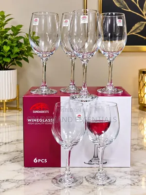 Brand New 6-Piece Wine Glass Set (300ml)