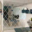 Diamond Shape Acrylic Mirrors (36pcs) - 1