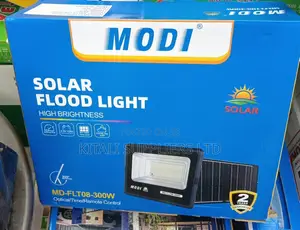 MODI 300W Solar Flood Light - Nuru Kali ya Usalama Nje