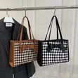 Checked Bow Bag - 2