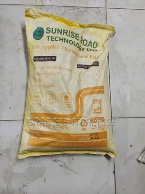 Rangi ya Thermoplastic ya Kuweka Alama Barabarani (25kg)