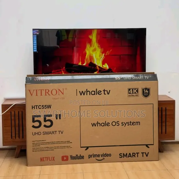 Vitron 55" Whale OS Smart UHD 4K TV - 1