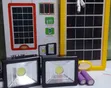 Solar Power Kit: 3.5W Panel, 2 LED Floodlights, USB Charging - 2
