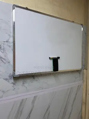 Ubao Nyeupe wa Kavu wa Magnetic 3ft x 2ft