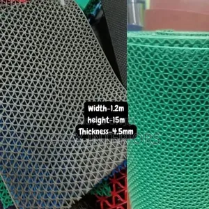 Mat Matetezi ya PVC Yanayozuia Kuteleza - Huuzwa kwa Mita