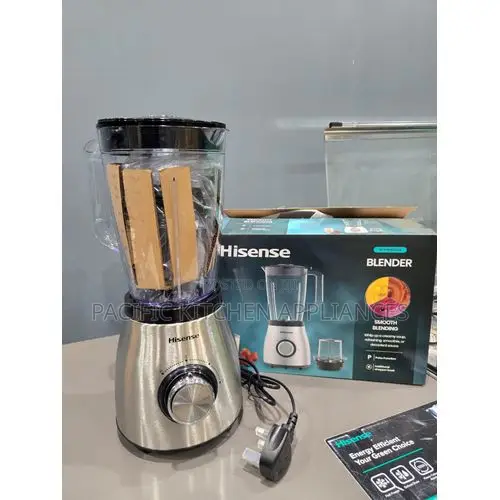 Hisense 2-in-1 Blender and Grinder, Silver - 1