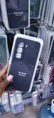 Kifuniko cha Nyuma cha Silicone Nyeusi kwa Infinix Hot 50 4G - 2