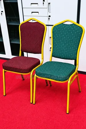 Luxury Gold Frame Banquet Chairs - Padded Event Chairs