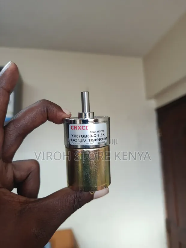 12V DC Geared Motor 1000rpm - 1