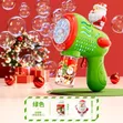 Christmas Themed Bubble Gun - 1