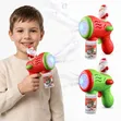 Christmas Themed Bubble Gun - 5