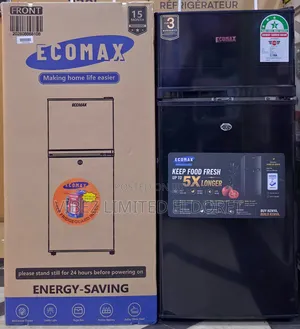 Ecomax 108L Double-Door Refrigerator