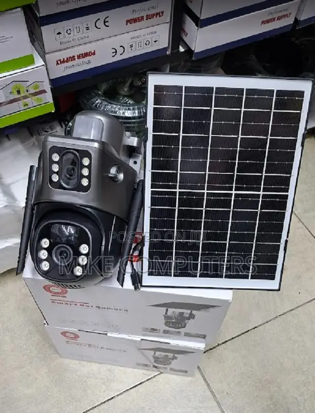 V380Pro V380 Lens 4G PTZ Solar Surveillance Camera - 1