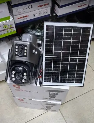 Kamera ya Ufuatiliaji ya Solar ya V380Pro V380 Lens 4G PTZ