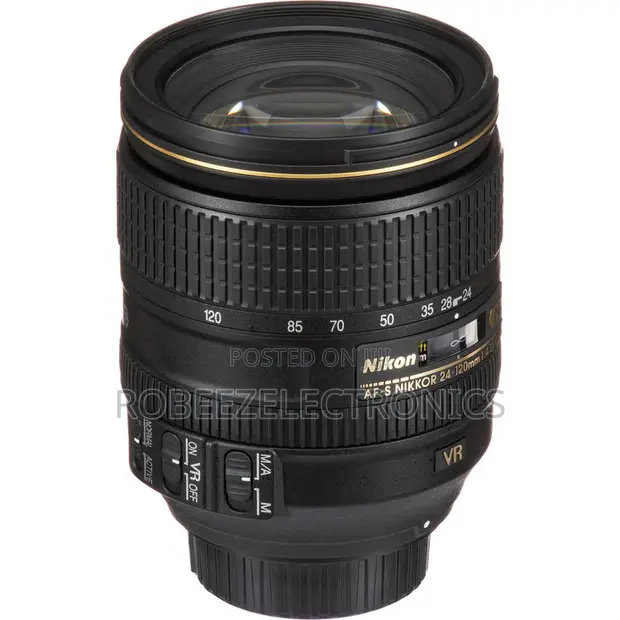 Nikon AF-S NIKKOR 24-120mm f/4G ED VR Lens - 1