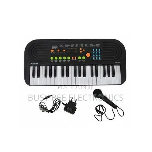 Kibodi ya Muziki ya Kielektroniki ya Vitufe 37 na Maikrofoni - 1