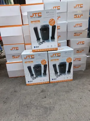 JTC Mtungi J-801 Pro 2.1 Channel Subwoofer na Bluetooth & Free Mic