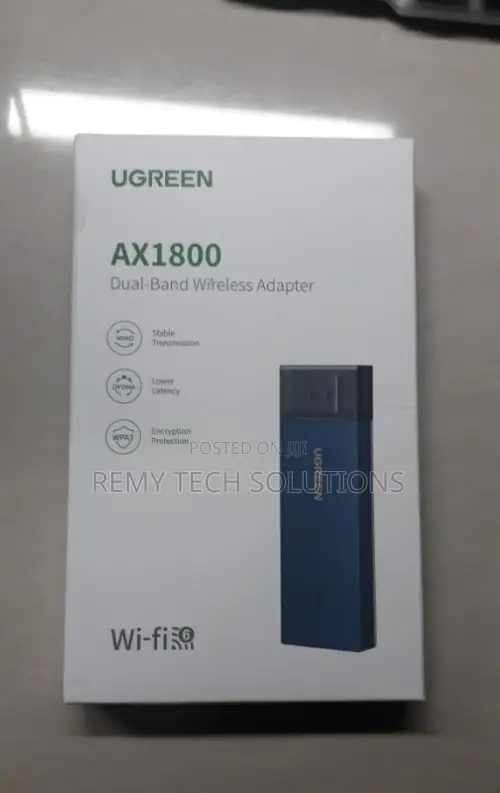 UGREEN AX1800 Dual-Band Wi-Fi 6 USB Adapter - CM499 - 1