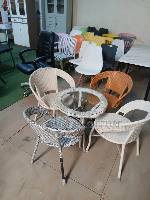 Grey Balcony Seats - 2 Chairs - 1
