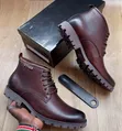 Viatu Asili vya Fendi vya Wanaume vya Ngozi vya Smart Casual - 2